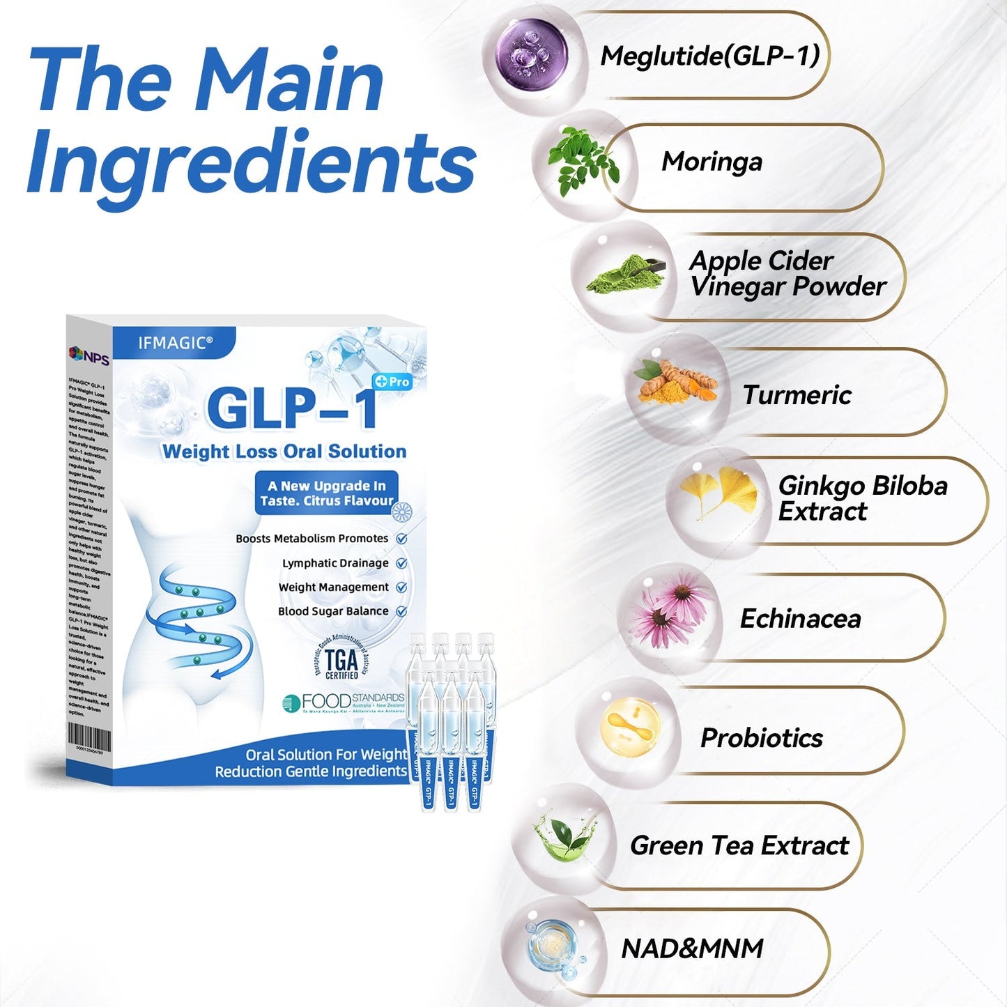 𝑂𝑓𝑓𝑖𝑐𝑖𝑎𝑙 𝑆𝑡𝑜𝑟𝑒🇦🇺IFMAGIC® GLP-1 Pro Weight Loss Oral Solution 💊7 days visible effect, no side effects, suitable for all age groups👨‍🔬